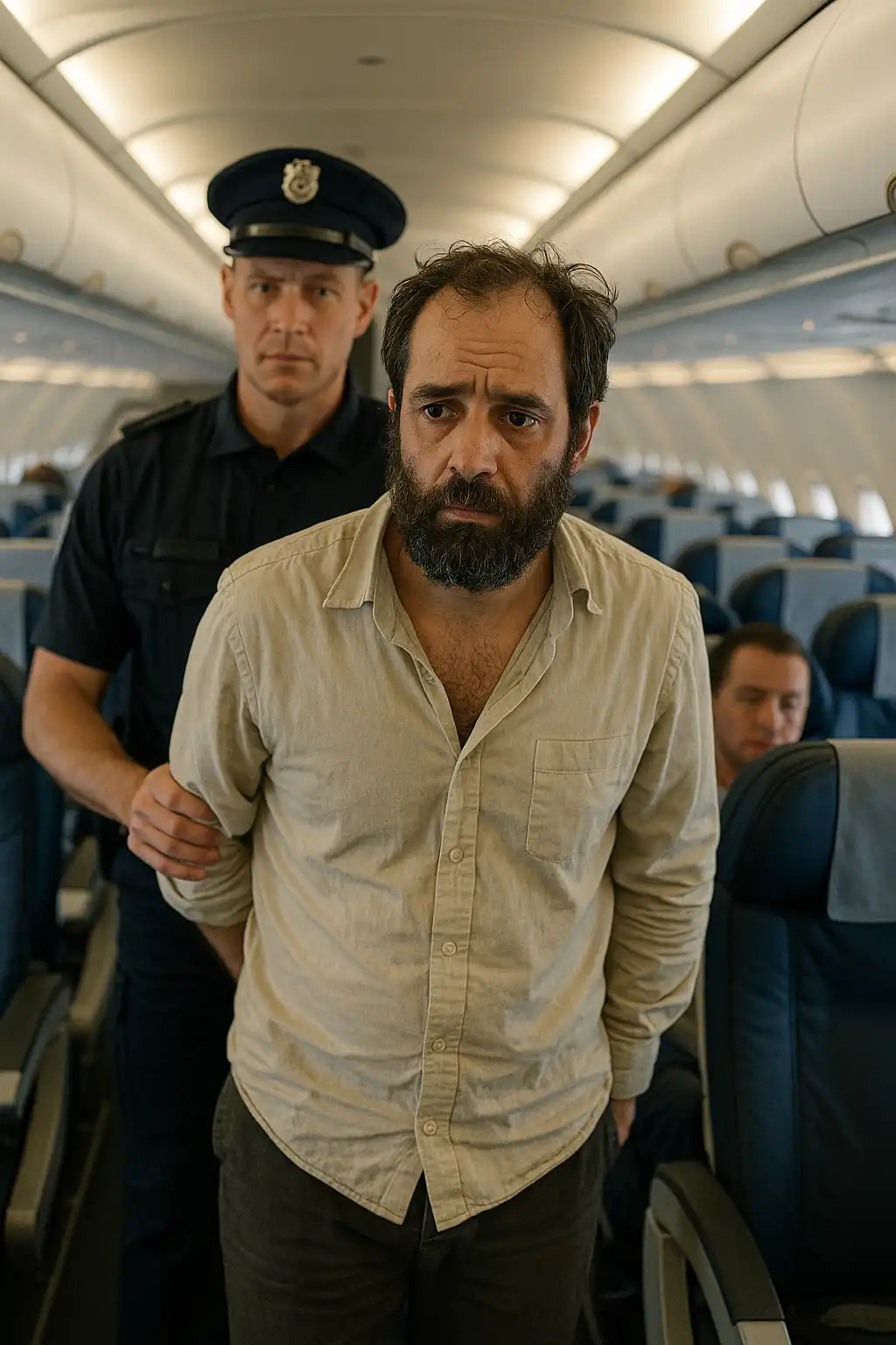 Muškarac bez pasoša i karte uhvaćen u avionu nakon transatlantskog leta
